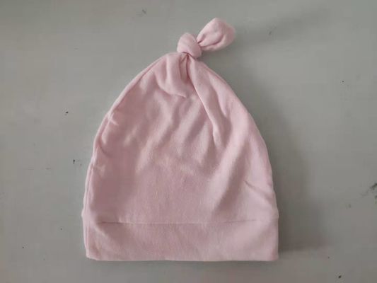 Wholesale Custom Premium Quality 100% cotton double layer baby boy and girl knit hats